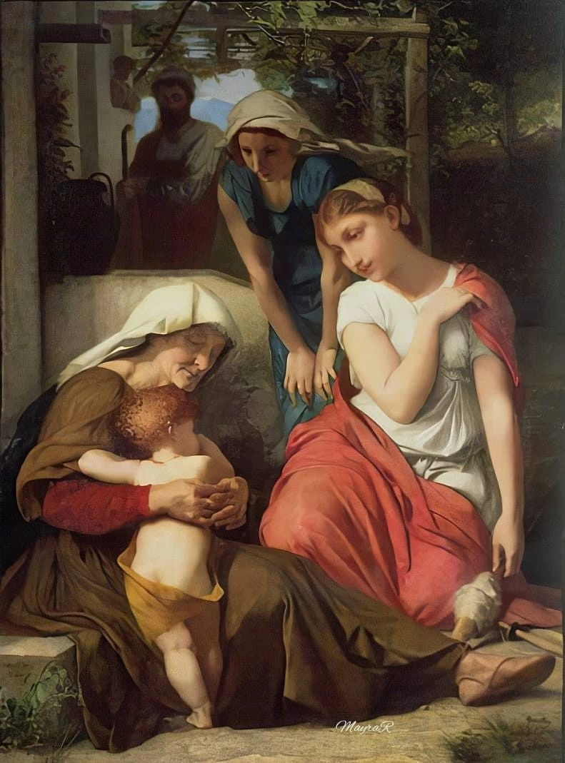 Ruth e Naomi, 1859 - Musee des Beaux, Arts, Rouen 1